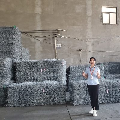 Anti mur de soutènement galvanisé par 6m de matelas de panier de Gabion de rouille