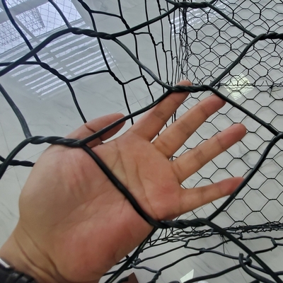 6x2x0.3m / le PVC du panier 80x100 de 3x1x0.5m Phlippines Gabion a enduit