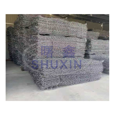 Tissez le mur Q195 Q235 de Mesh  Gabion Box Retaining de fil de fer