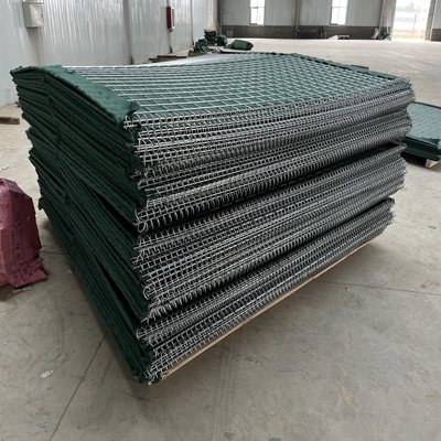 Protection de la sécurité en acier Mesh Gabion Boîte barrière défensive Galvanisé Gabion remplissage de sable mur