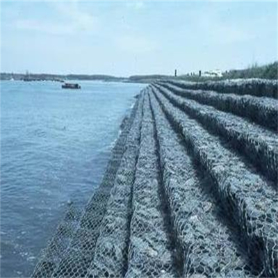 Fil de Galfan 2,7 mm Gabions métalliques Cage de panier Construction Finition noire