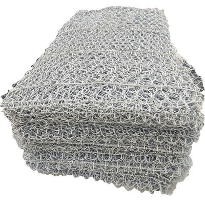 Paroi de retenue de cage en gabion de 3,0 mm tissée 80 mm x 100 mm Taille de la maille