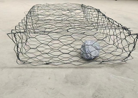 Support de pente 2m x 1m x 1m paniers en gabion personnalisés trou en maille 6x8cm