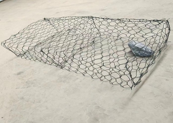 2m revêtement en zinc Gi Gabion Boîte 7x9cm trou de maille