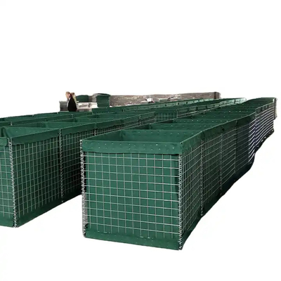 Barrière militaire galvanisée pour club de tir