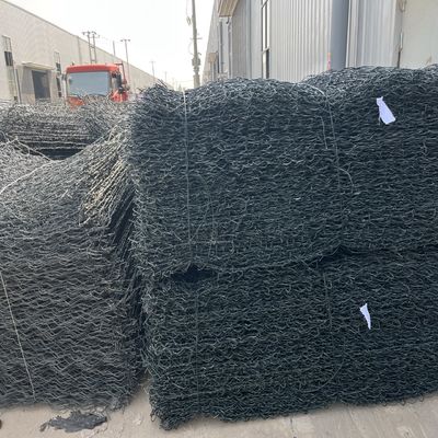 Boîte de gabion galvanisée robuste / Cage en pierre pour mur de soutènement et contrôle de l'érosion – Approvisionnement de projet en Afrique