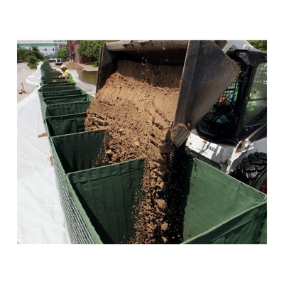 Military 4-6mm Taille personnalisée Barrière défensive galvanisée Galfan Tissu géotextile pour contre-inondation