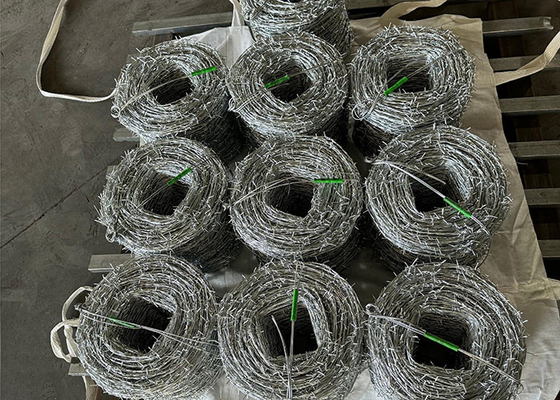 Sécurité à haute résistance à la traction Ferme à fil de fer barbelé