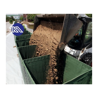 Barrière anti-corrosion en gabion lourd Galfan revêtement Mi10 Barrière défensive pour mur de soutènement d'urgence
