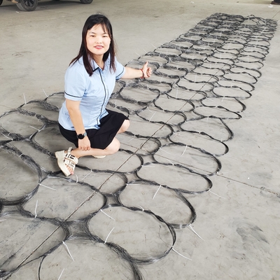 Versatile MZP Putanka Anti-Tank Barrier Fortification Net Woven Wire Cloth with Cutting Service for Defense