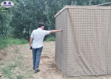 Certification galvanisée plongée chaude lourde d'OIN de caractéristique de barrière de Gabion de soudure