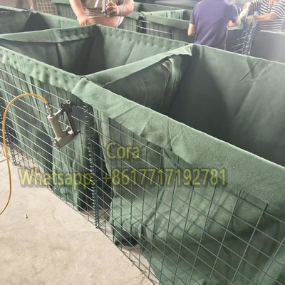 Barrière défensive remplie de terre galvanisée MIL ATMAS 4-5mm Mesh
