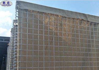 Bastion défensive de Hesco de mur de Gabion de grillage 3 ans de garantie de certification d'OIN