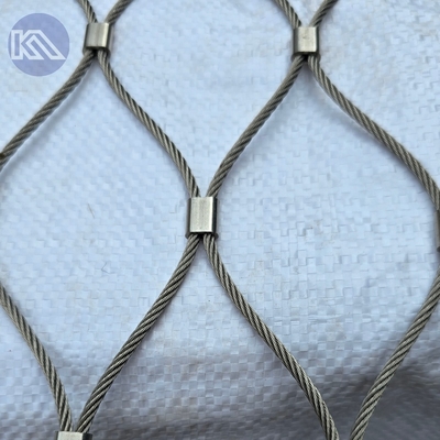 Protection contre les drones en acier inoxydable Ferrule Rope Mesh