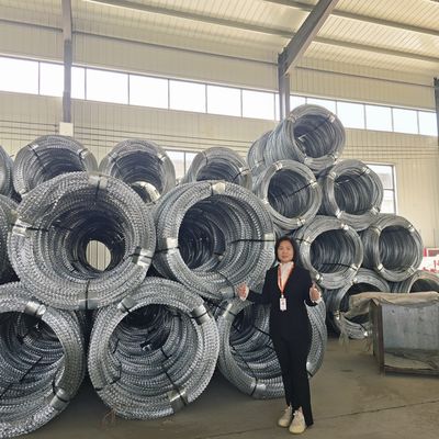 Fil barbelé concertina rasoir plat haute densité pour clôture sécurisée