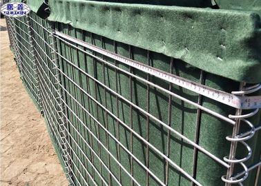 Type militaire fort panier militaire de mur de sable de Gabion de barrières de HESCO