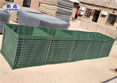 Barrières défensives militaires de Gabion pour le diamètre de Camp Bastion 4.0mm