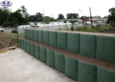 matériaux à faible teneur en carbone défensifs de fil du mur de soutènement de barrières de bastion de lutte contre les inondations de 5mm Q195