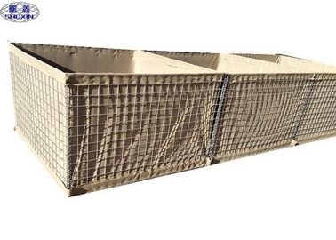 Surface enduite galvanisée lourde de barrières remplies de sable récupérables