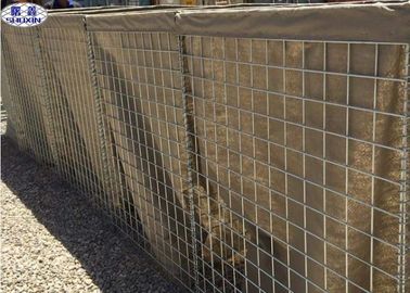 Capacité à haute résistance soudée d'impact de barrières remplies de sable de boîte de Gabion anti-
