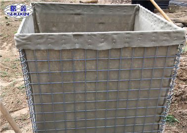 Les barrières défensives de Fileld HESCO du sable SX9/géotextile ont rayé les barrières militaires de Gabion