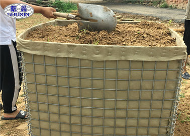 SX 11 a soudé la certification assemblée par Morden du degré de sécurité SASO de mur de barrière de Gabion