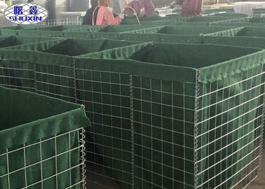 Mur militaire de sable de barrière de SX pour arrêter l'installation facile d'eaux de la crue