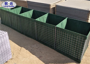 Caractéristique galvanisée par 1MX1MX10M militaire de barrières de sécurité de périmètre de SX 3