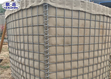Murs remplis de sable raccordables galvanisés SX-1 pour la levée semi-permanente