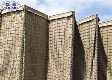 barrière de sac de sable de sécurité de 4.0mm pour la technologie militaire de soudure de fortification