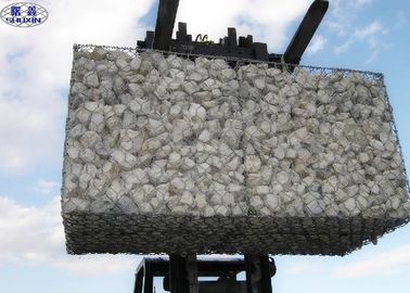 Les cages tissées de mur de Gabion en métal/ont galvanisé le service en pierre en acier d'OEM de cage