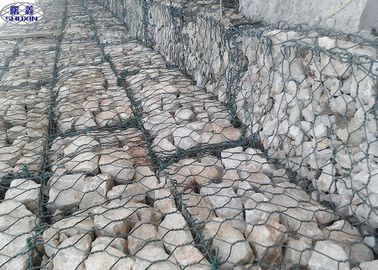 Acide résistant aux paniers galvanisés de Gabion pour la protection du sol de l'eau