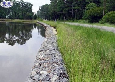 les paniers de mur de 80x100 HoleTwisted Gabion ont galvanisé la préparation de surface