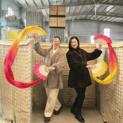 Barrière défensive géotextile non tissée avec 3 pouces par 3 pouces de taille de trou de maille fournissant une inondation supérieure et la défense militaire