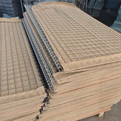 Mur de sable anti-déflagrant galvanisé lourd de bastion de barrière de défense