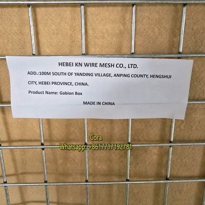 Couleur verte militaire MIL19 ZnAl5 Boîte de barrière de défense soudée pour la protection militaire