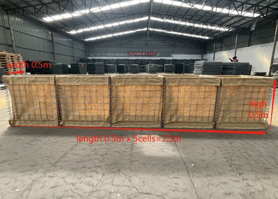 Mil 5 Paramètre de la clôture mécanique de la clôture du périmètre des barrières de bastion de défense fournissant des solutions de sécurité robustes pour les propriétés industrielles et commerciales