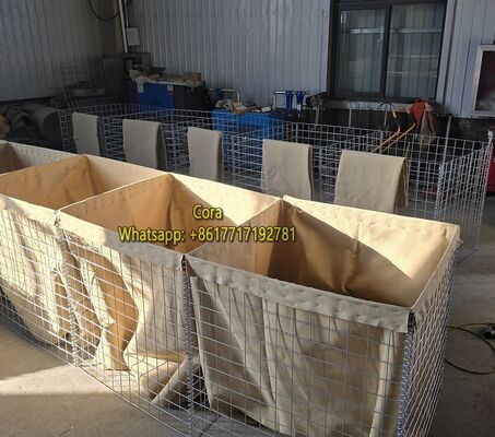 Murs de barrière défensifs antiballes fiables et pratiques utilisés dans la guerre d'Iran