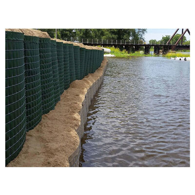 Prix d'usine Durable soudé 4mm fil de fer Mesh Gabion mur barrière défensive bastion à vendre