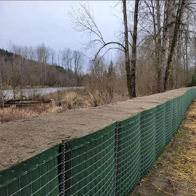 5 mm MIL7 Barrières de bastion militaires galvanisées à chaud