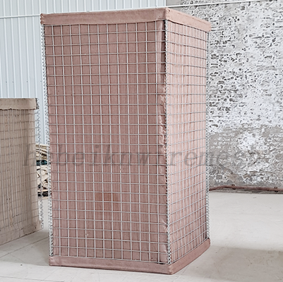 Barrière défensive de boîte de Gabion de maillage soudé galvanisé par vente chaude de Chine