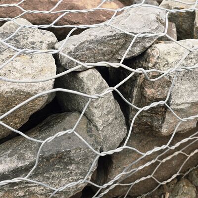 Turkey PVC Coated 3*3*0.3m Gabion Mattress for River Bank Protection Wall