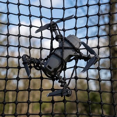 Filet de protection robuste en polyéthylène (PE) pour drones et drones