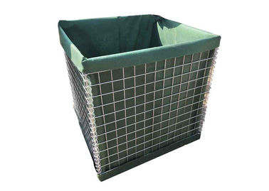 Barrière galvanisée du mil 1 1.37*1..06*10m Hesco de mur de sable pour la bastion militaire