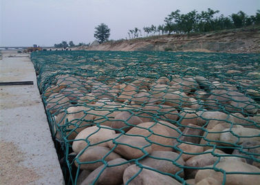 2m x 1m x 1m faciles d'installer le diamètre de fil de boîte de Gabion 2.7mm