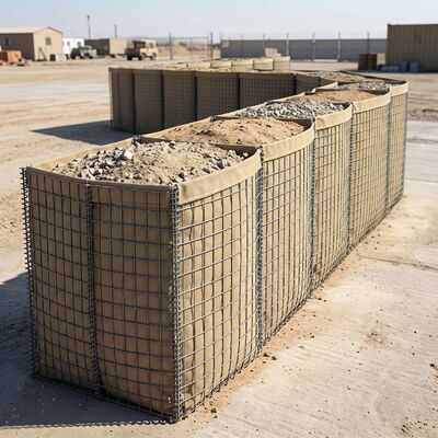 Barrière de défense contre les inondations | Barrière défensive en gabions soudés pour le contrôle de l'érosion