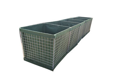 Barrière militaire anti-déflagrante galvanisée de Hesco pour la barrière de champ de tir