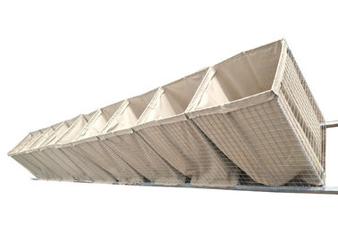 Barrière durable Bation mil 2* mil 7 de Hesco de mur de soutènement de sable pour l'armée