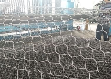 Mesure de fil hexagonale tissée galvanisée plongée chaude du panier 2.0-4.0mm de Gabion de grillage
