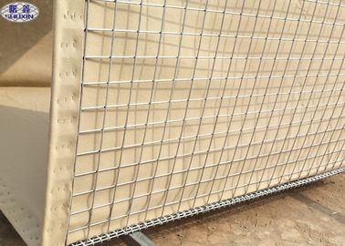 Mil1 - les barrières militaires remplies de sable de Mil10 Hesco ont soudé la bastion de Hesco